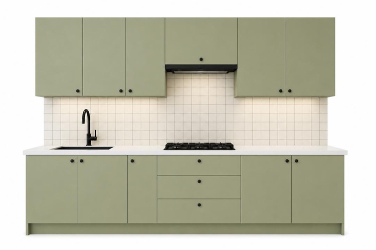 کابینت آماده مدرن طرح سیلوا3متری wecasa
