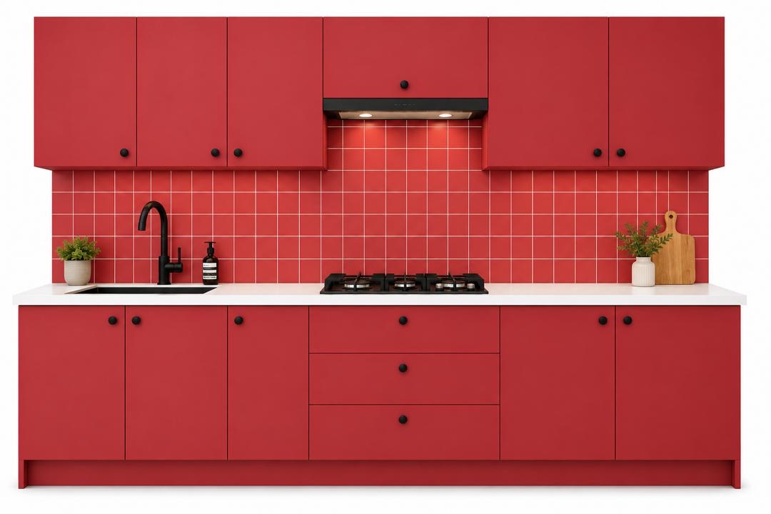 کابینت آماده مدرن طرح اسکارلت ۳متری wecasa