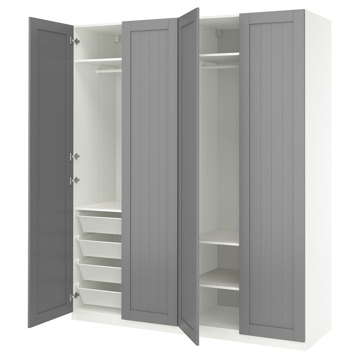 کمد لباس مدل گری wecasa