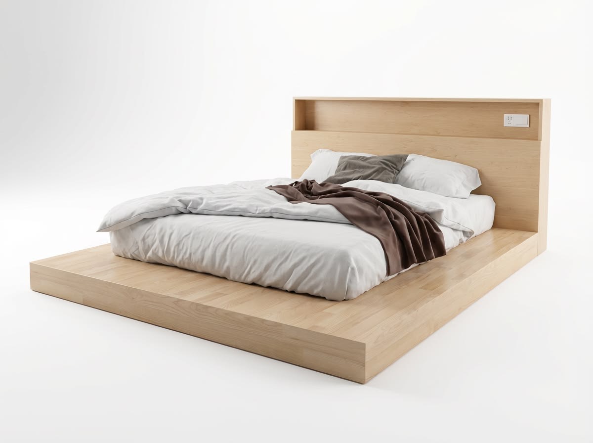 تخت‌خواب دو نفره مدرن سری بلwecasa